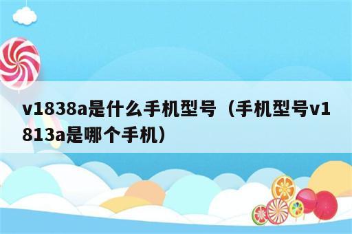 v1838a是什么手机型号（手机型号v1813a是哪个手机）