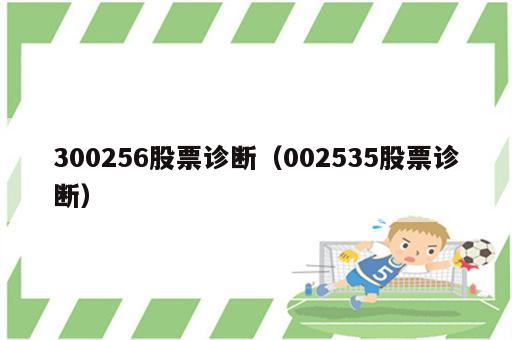 300256股票诊断（002535股票诊断）