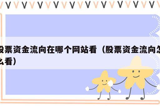 股票资金流向在哪个网站看（股票资金流向怎么看）