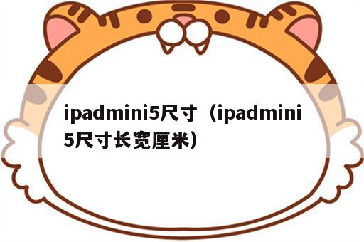 ipadmini5尺寸（ipadmini5尺寸长宽厘米）